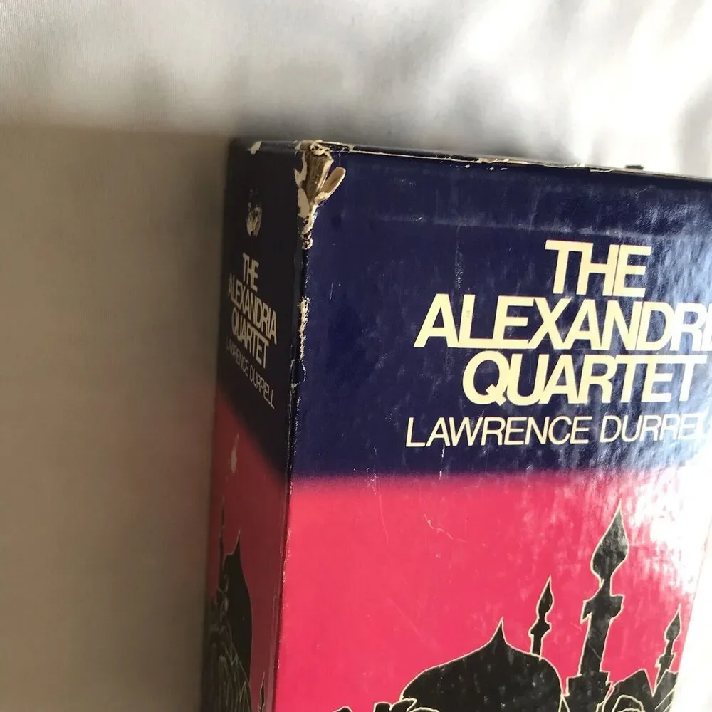 The Alexandria Quartet by Lawrence Durrell Paperback 4 Book Box Set 1969 10th
